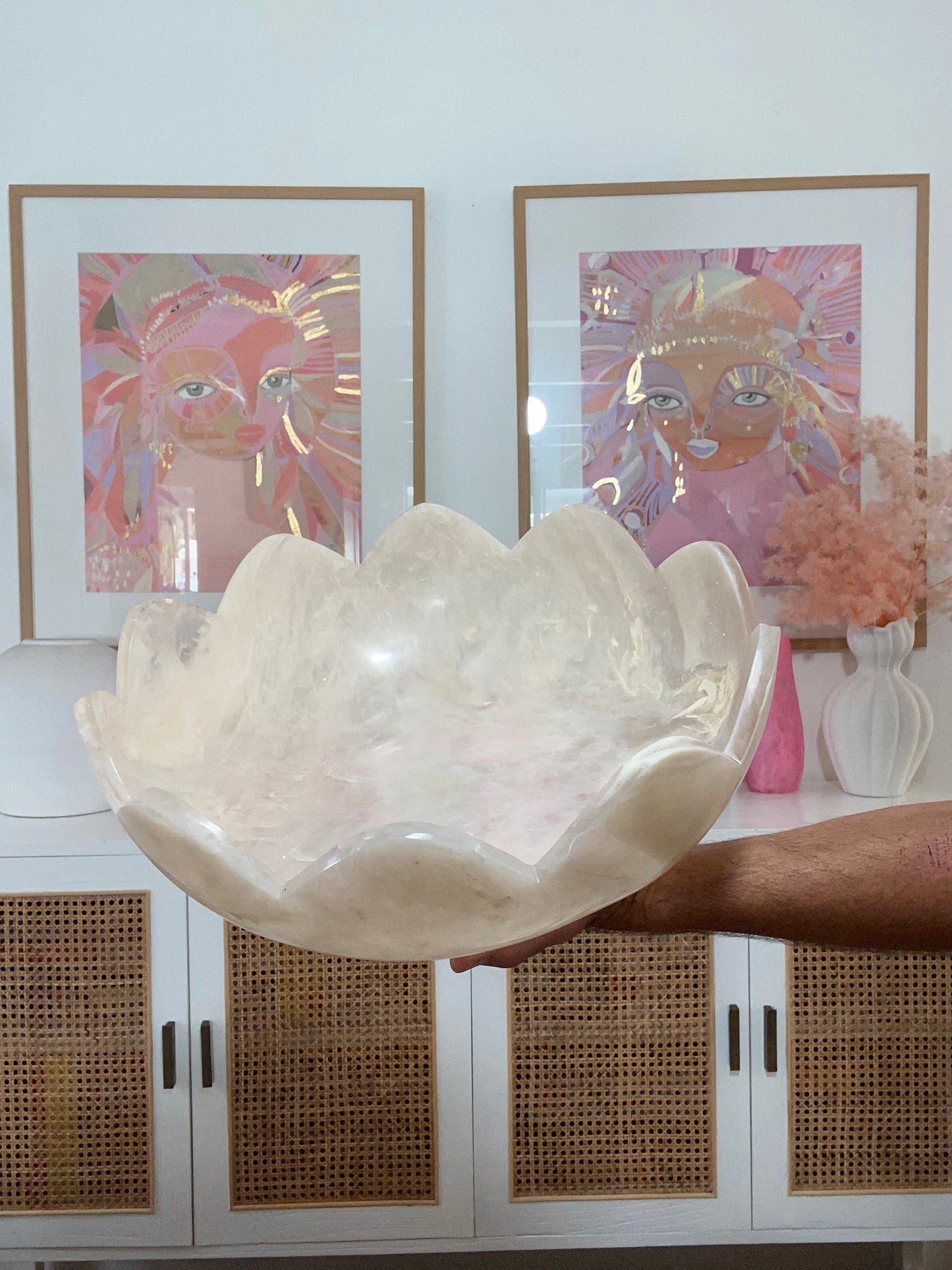 Resin EXTRA Large Flower Bowl
