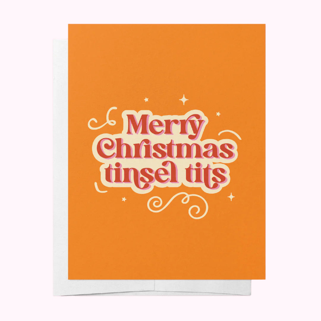 CARD Tinsel Tits