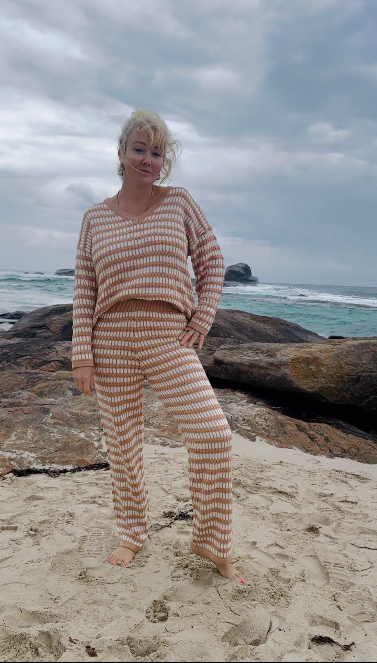 Mocha Knit Pants
