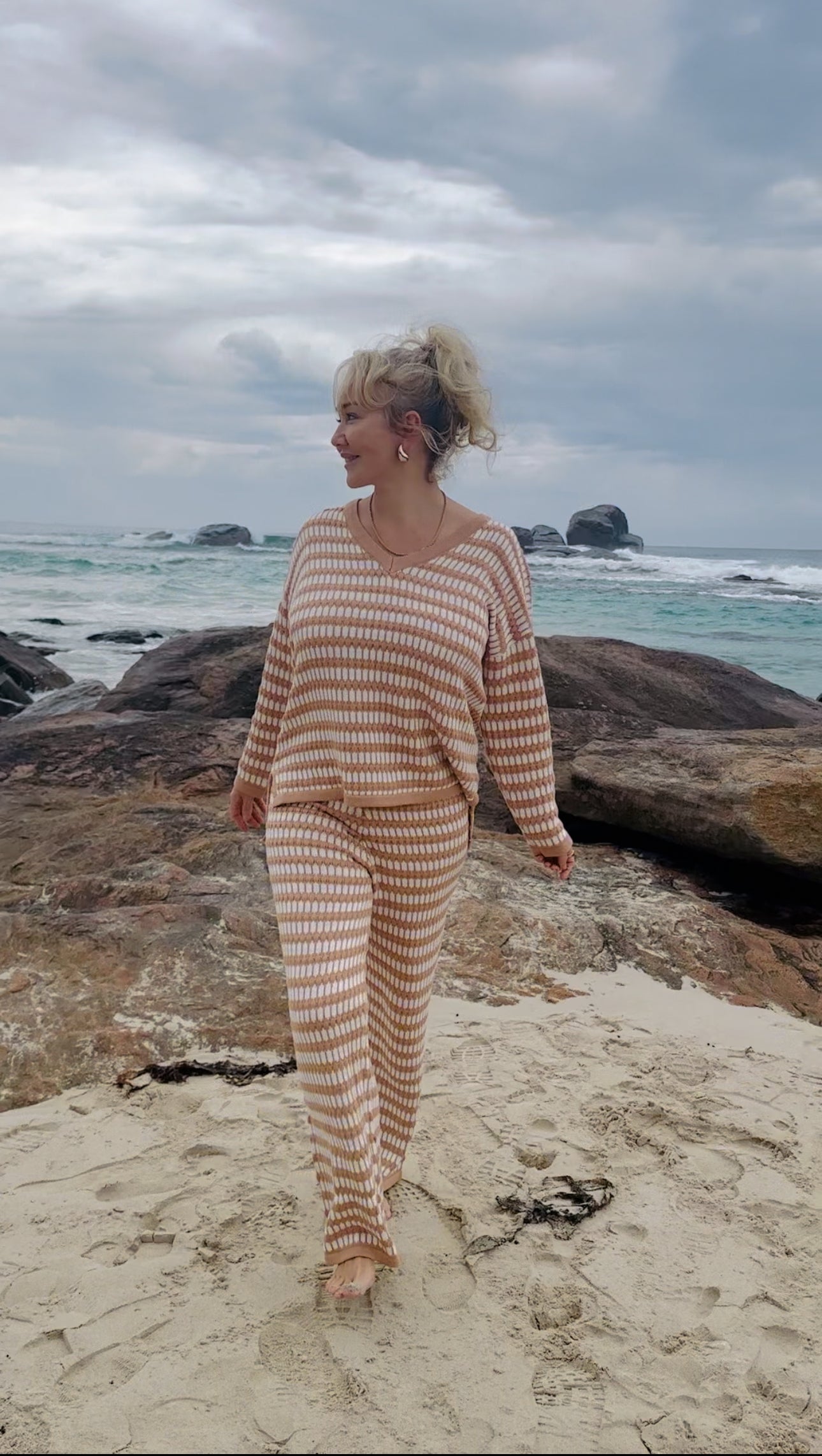 Mocha Knit Pants