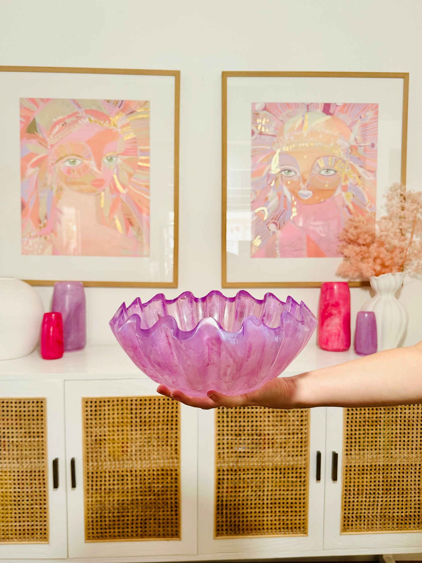 Resin Clam Bowl