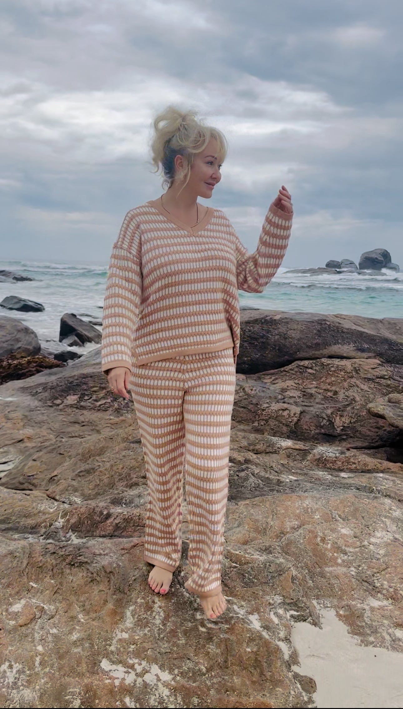 Mocha Knit Pants