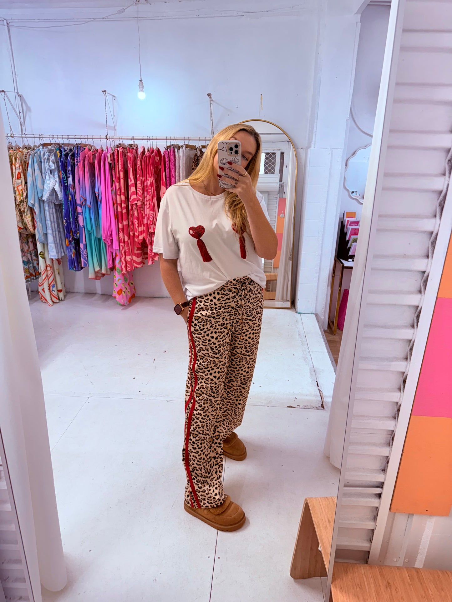 Leopard Luxe Pants