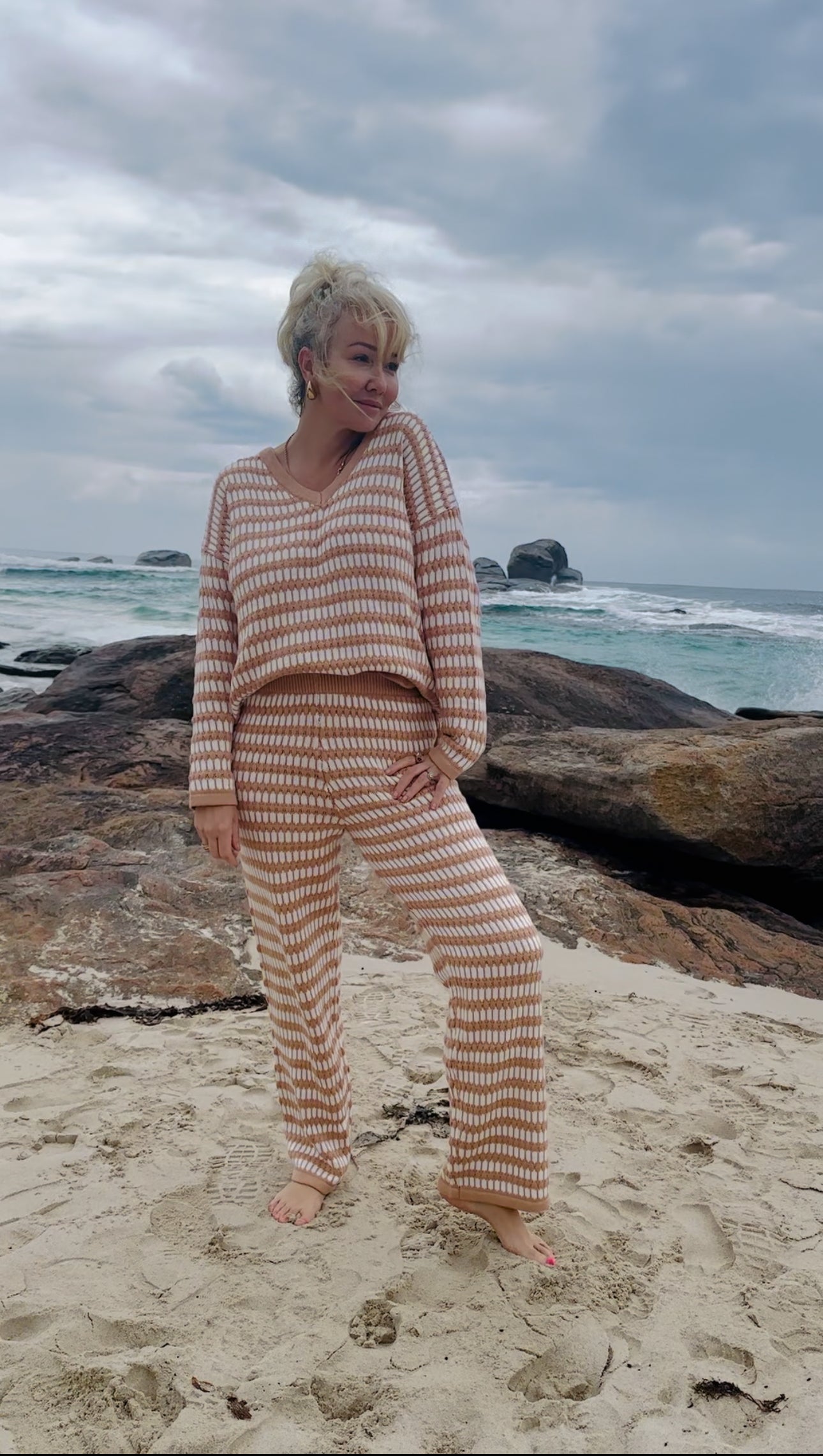 Mocha Knit Pants