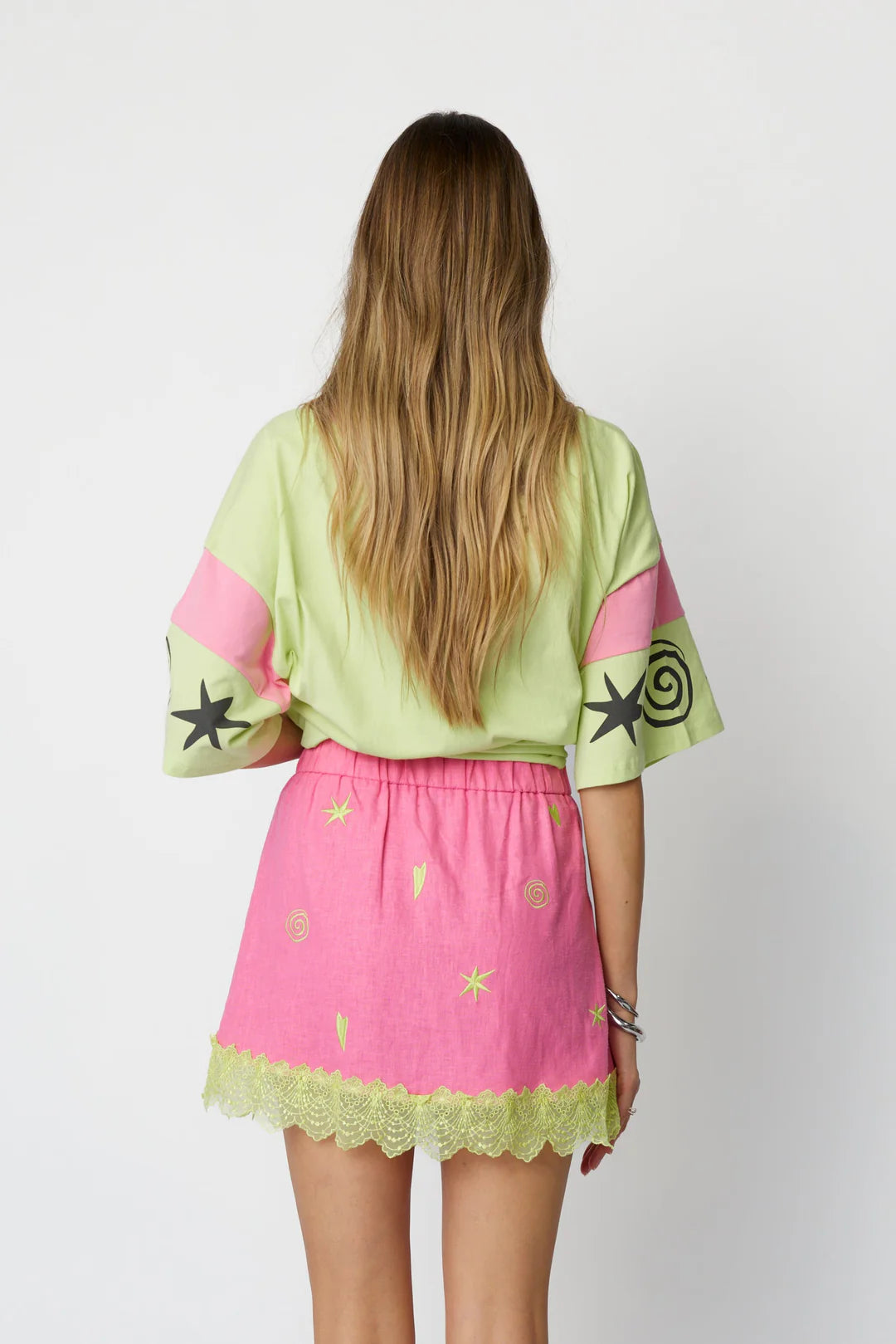 Lucky Mini Skirt PINK