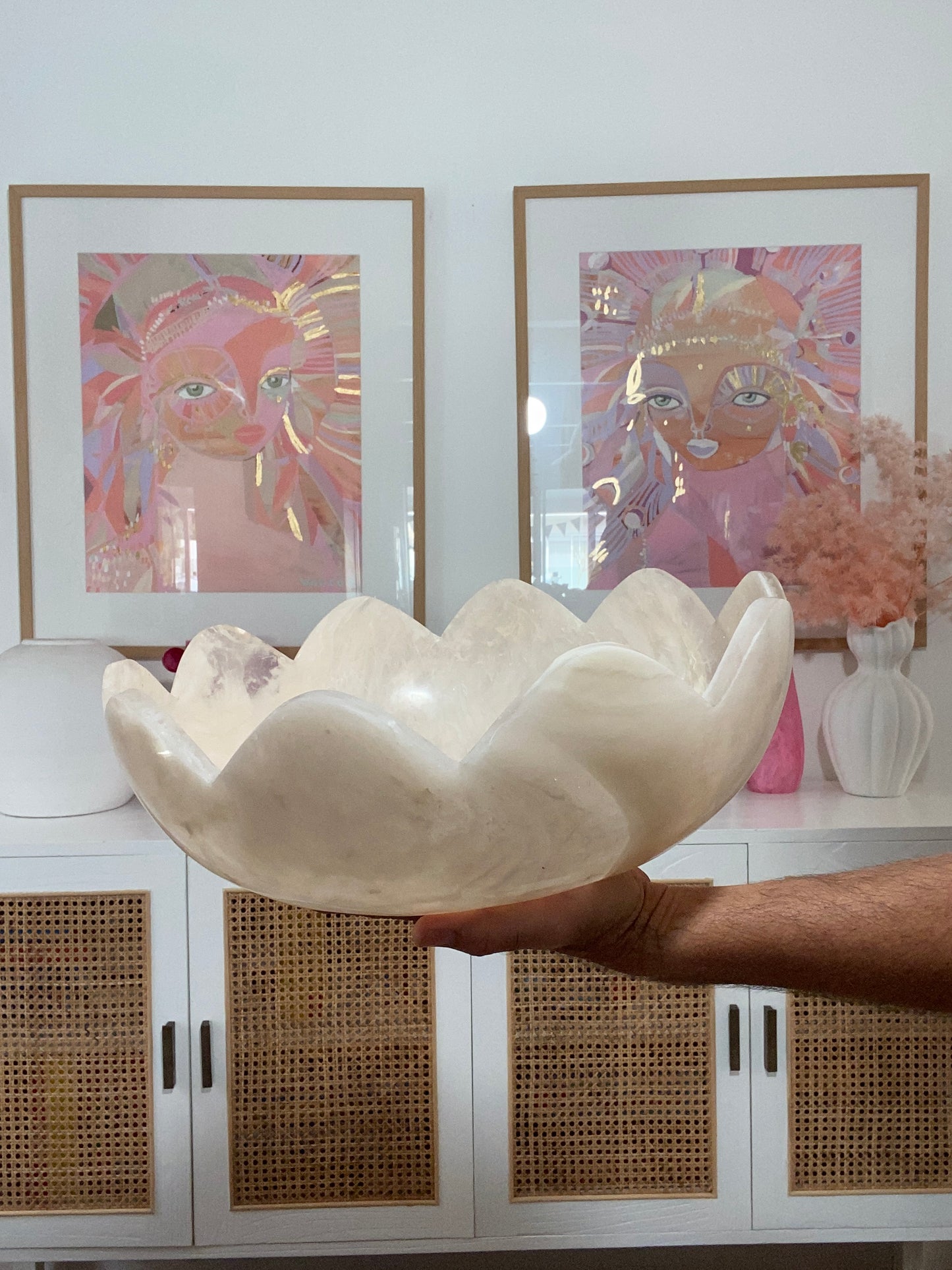 Resin EXTRA Large Flower Bowl