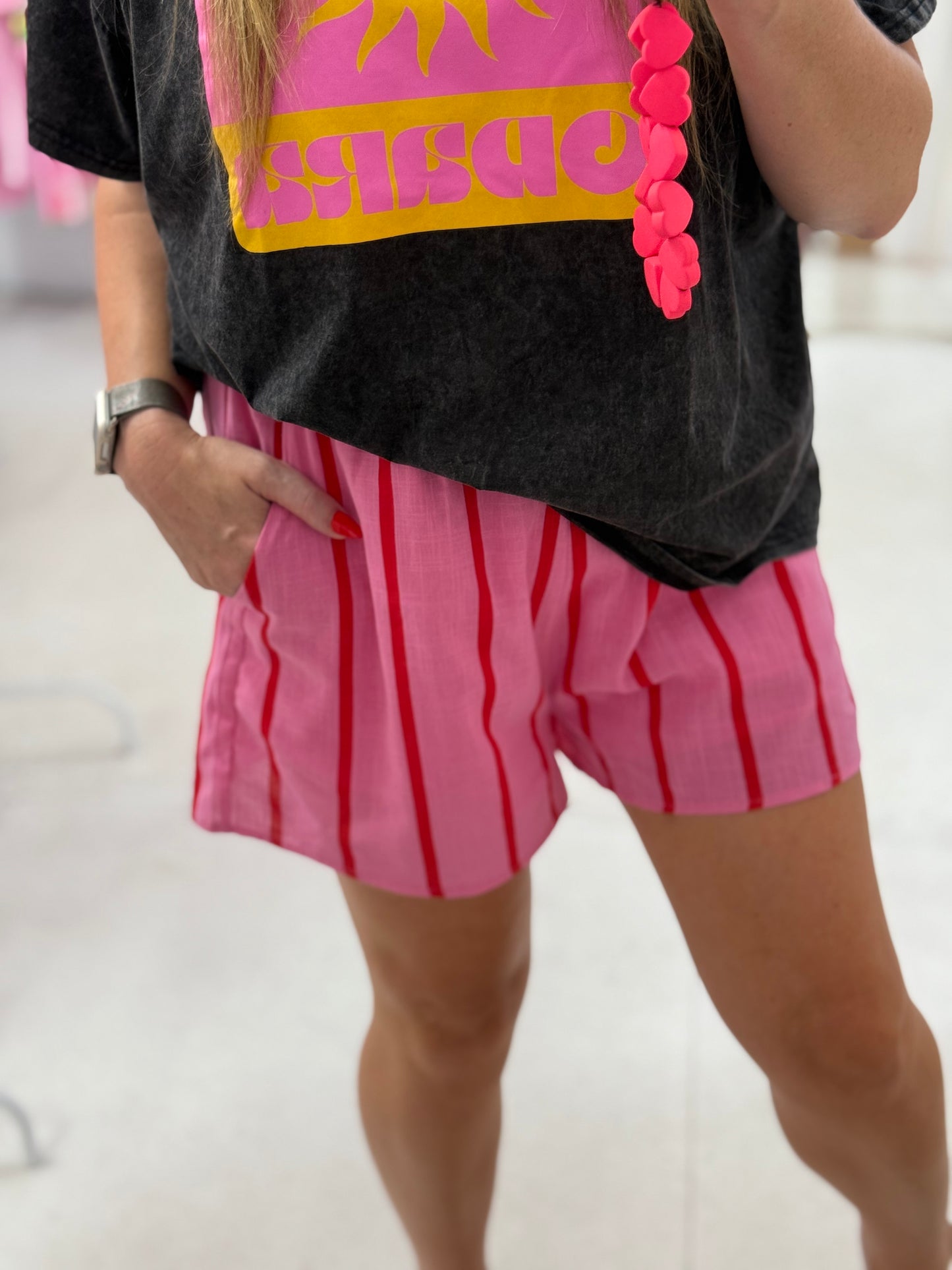 Candy Stripe Shorts