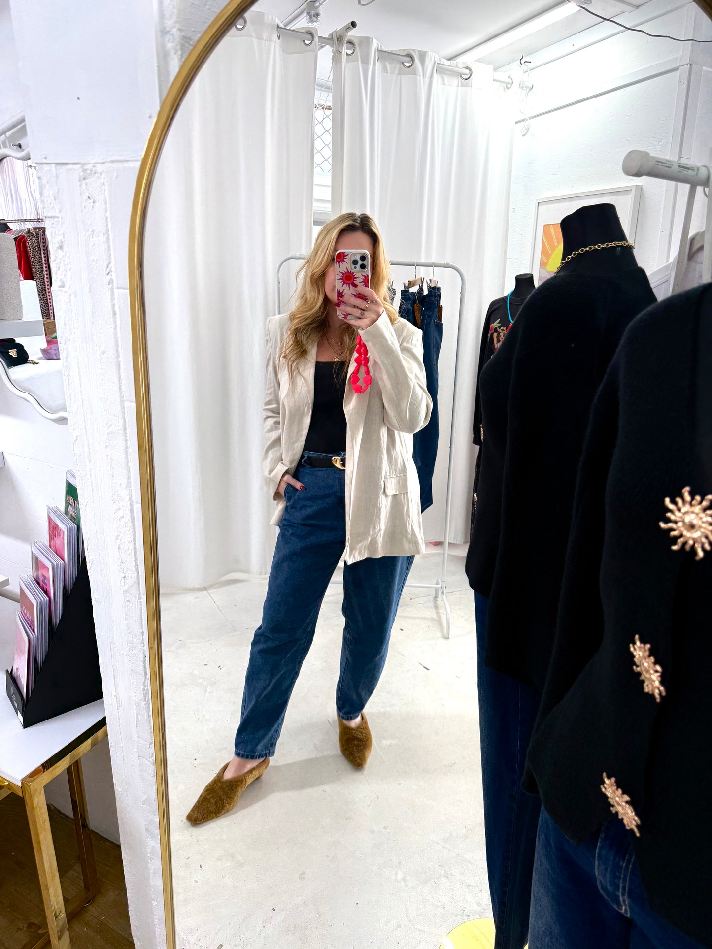 High Rise and Slay Jeans