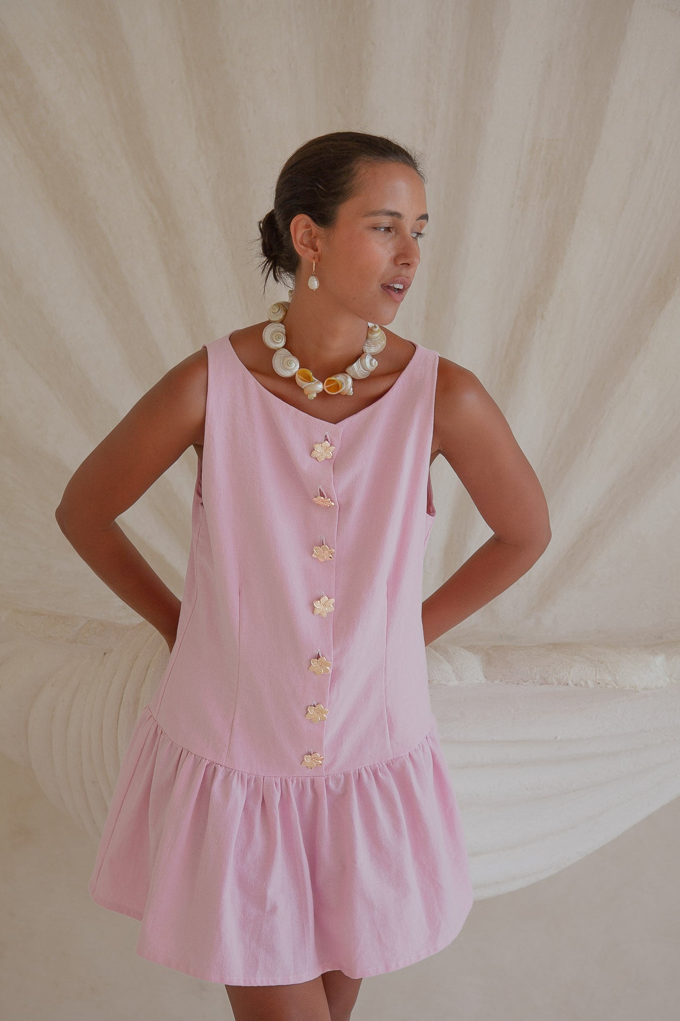 Flounce Around Mini Dress