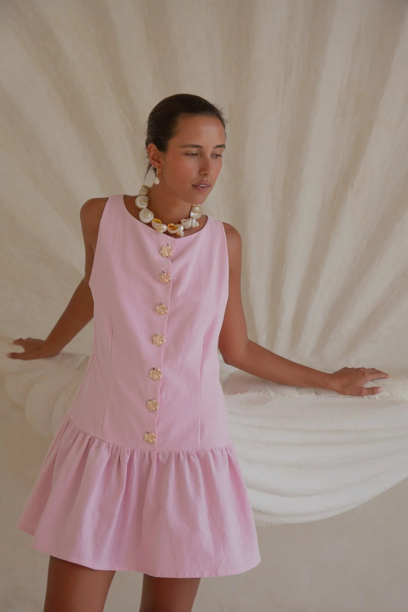 Flounce Around Mini Dress