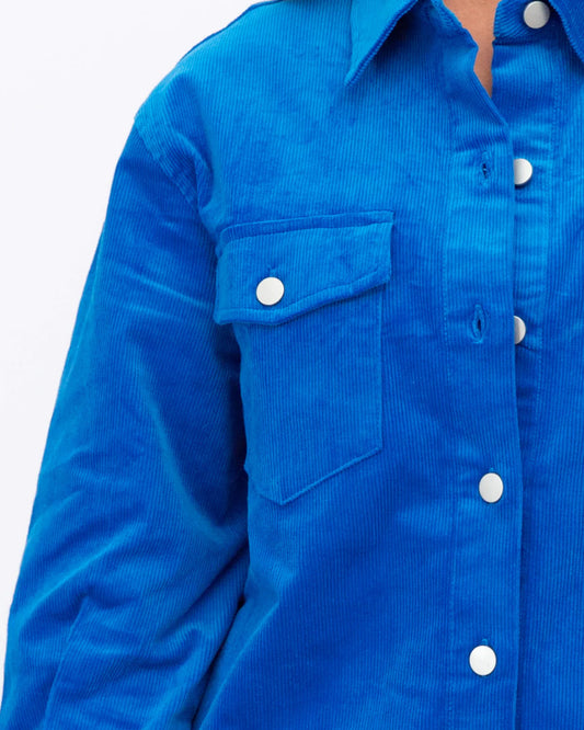 Electric Corduroy Shacket
