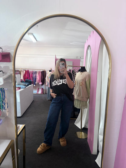 Hibiscus Lane Vintage Wash Tee
