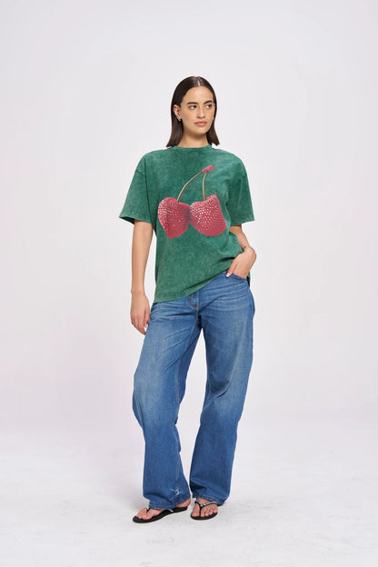 Cherry Bling Tee
