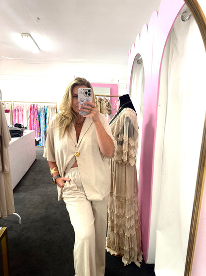 Linen But Make It Luxe Pant Set