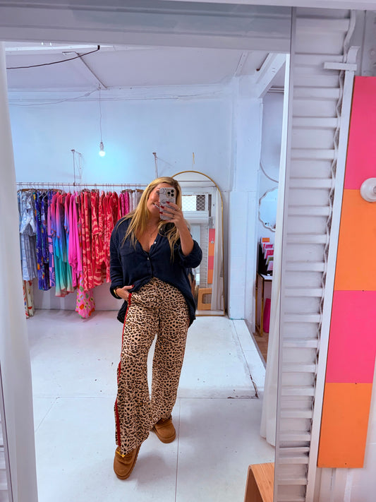 Leopard Luxe Pants