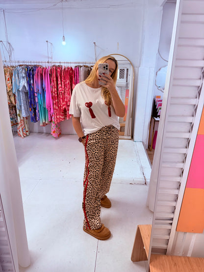 Leopard Luxe Pants