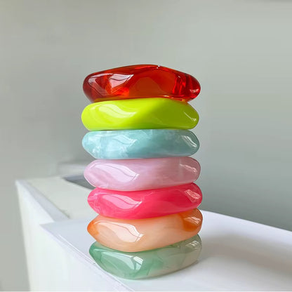 Chunky Resin Bangles