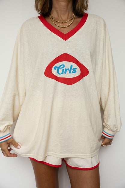 The GRLS L/S - Cream
