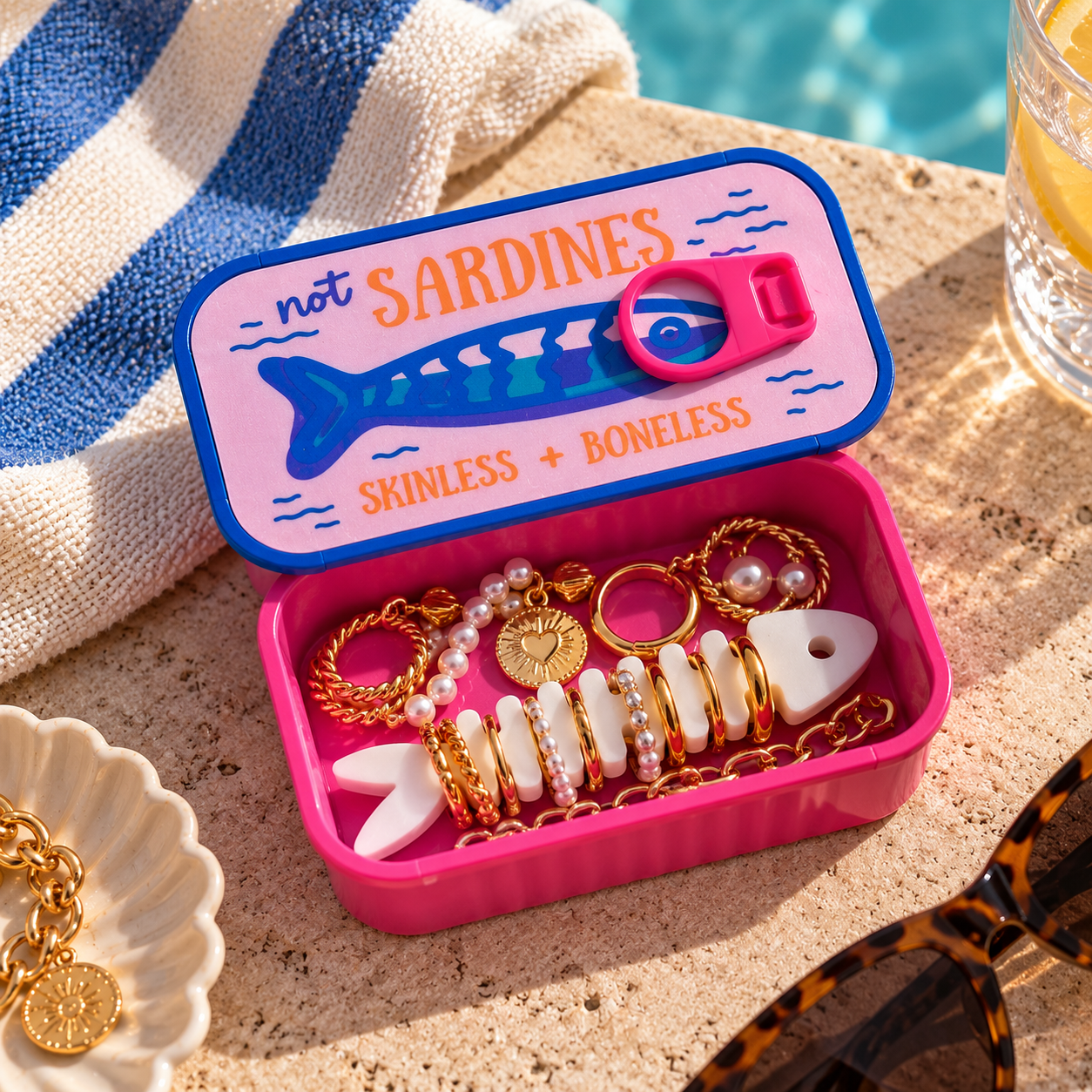 Tinned Treasures Jewellery Case