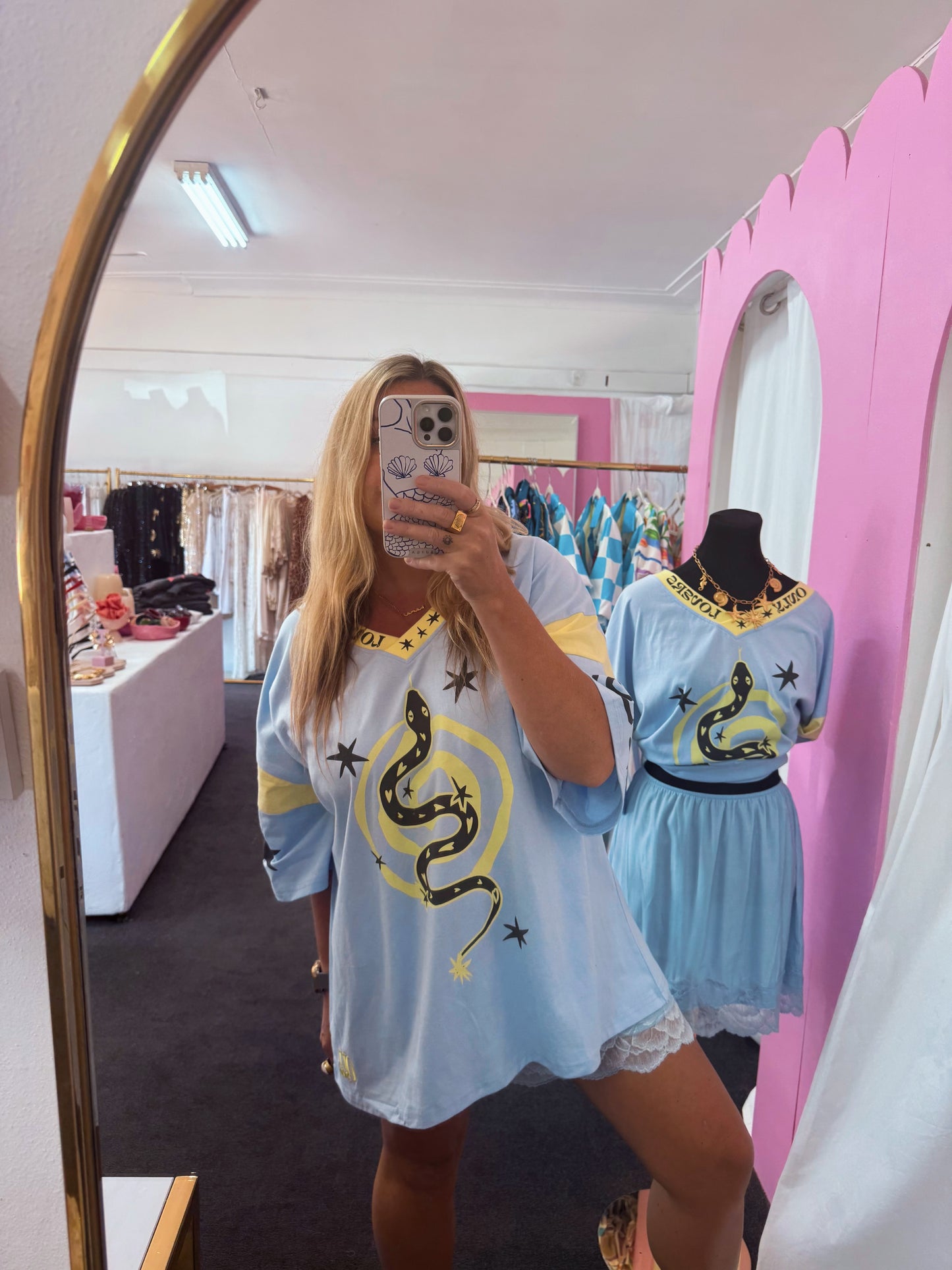 Baby Blue Energy Skirt