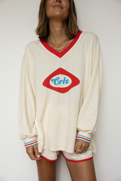 The GRLS L/S - Cream