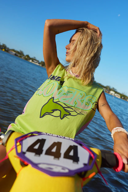 Wave Racer Tank Dress