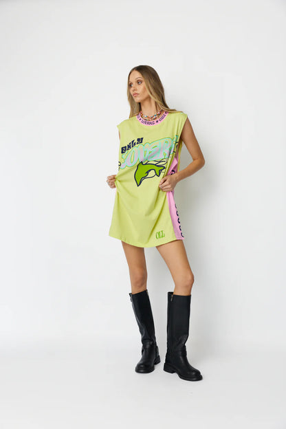 Wave Racer Tank Dress