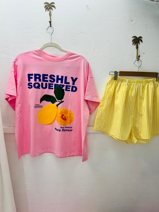 Freshly Squeezed Short Set