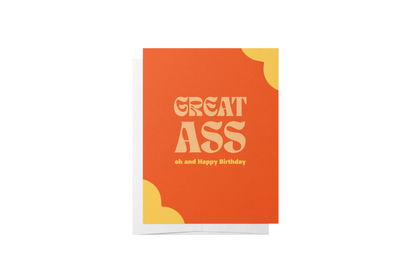 CARD Great Ass & Happy Birthday