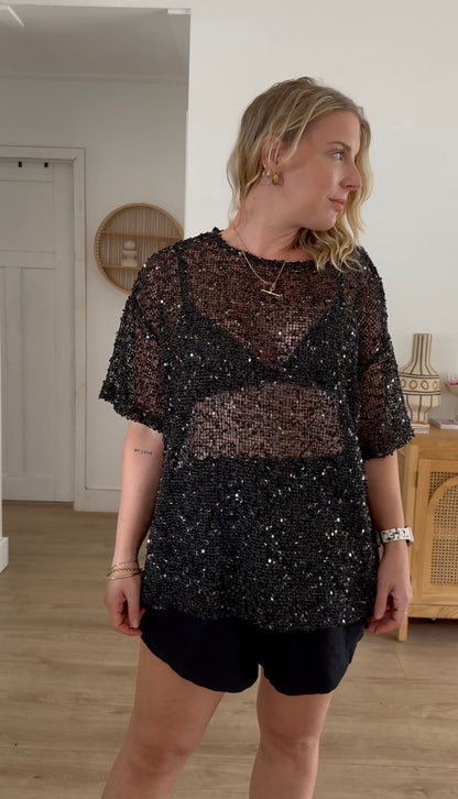 Midnight Disco Top