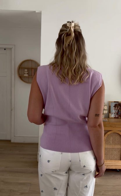 Lilac Sugar Vest
