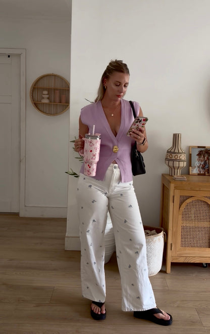 Lilac Sugar Vest
