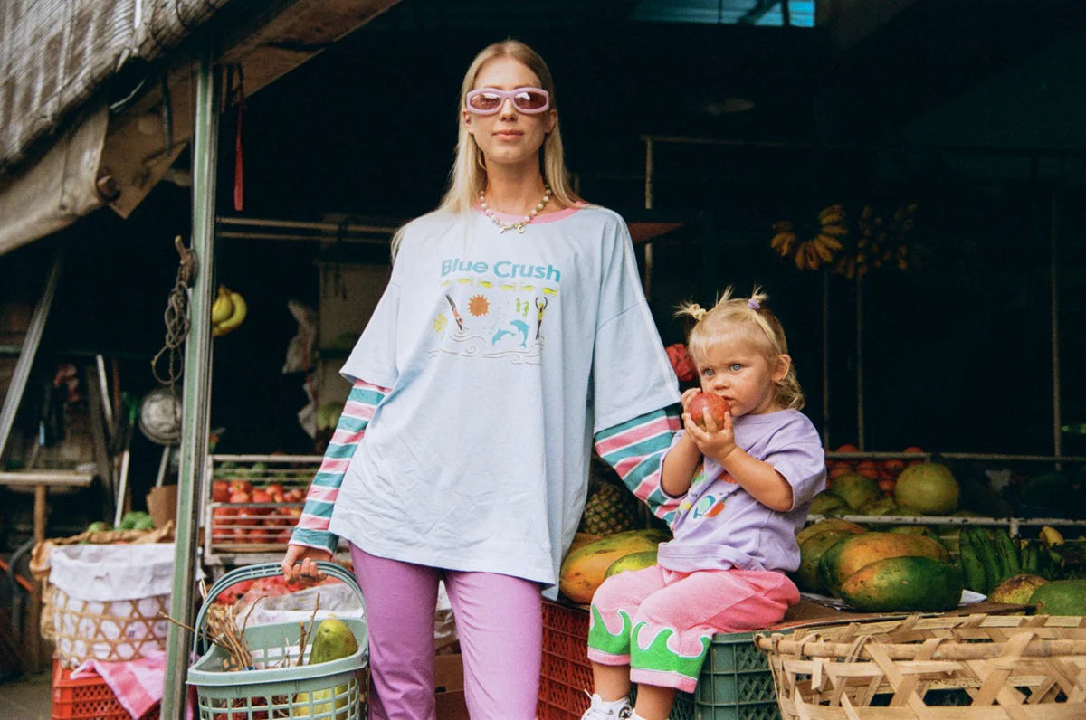 Blue Crush Layered Tee
