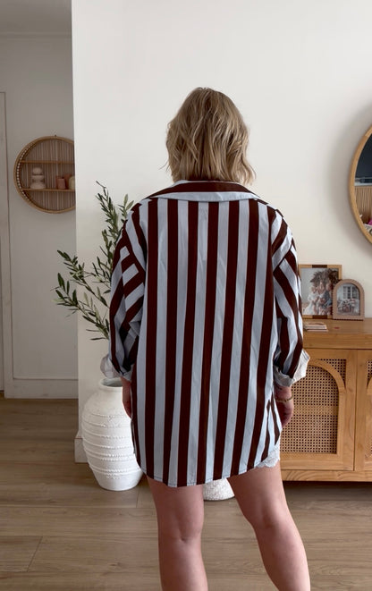 Poolside Stripe Shirt