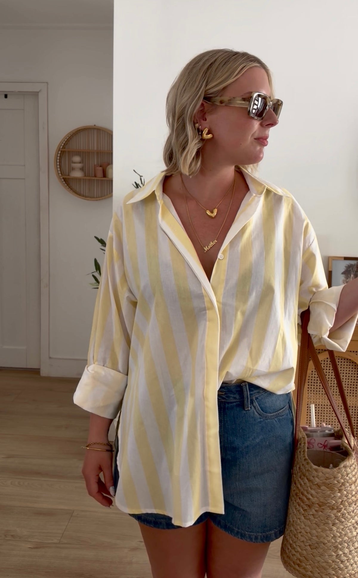 Sun Club Stripe Shirt