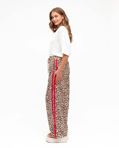 Leopard Luxe Pants