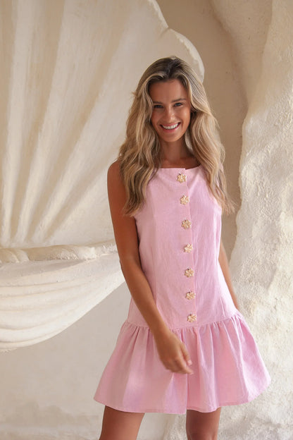 Flounce Around Mini Dress