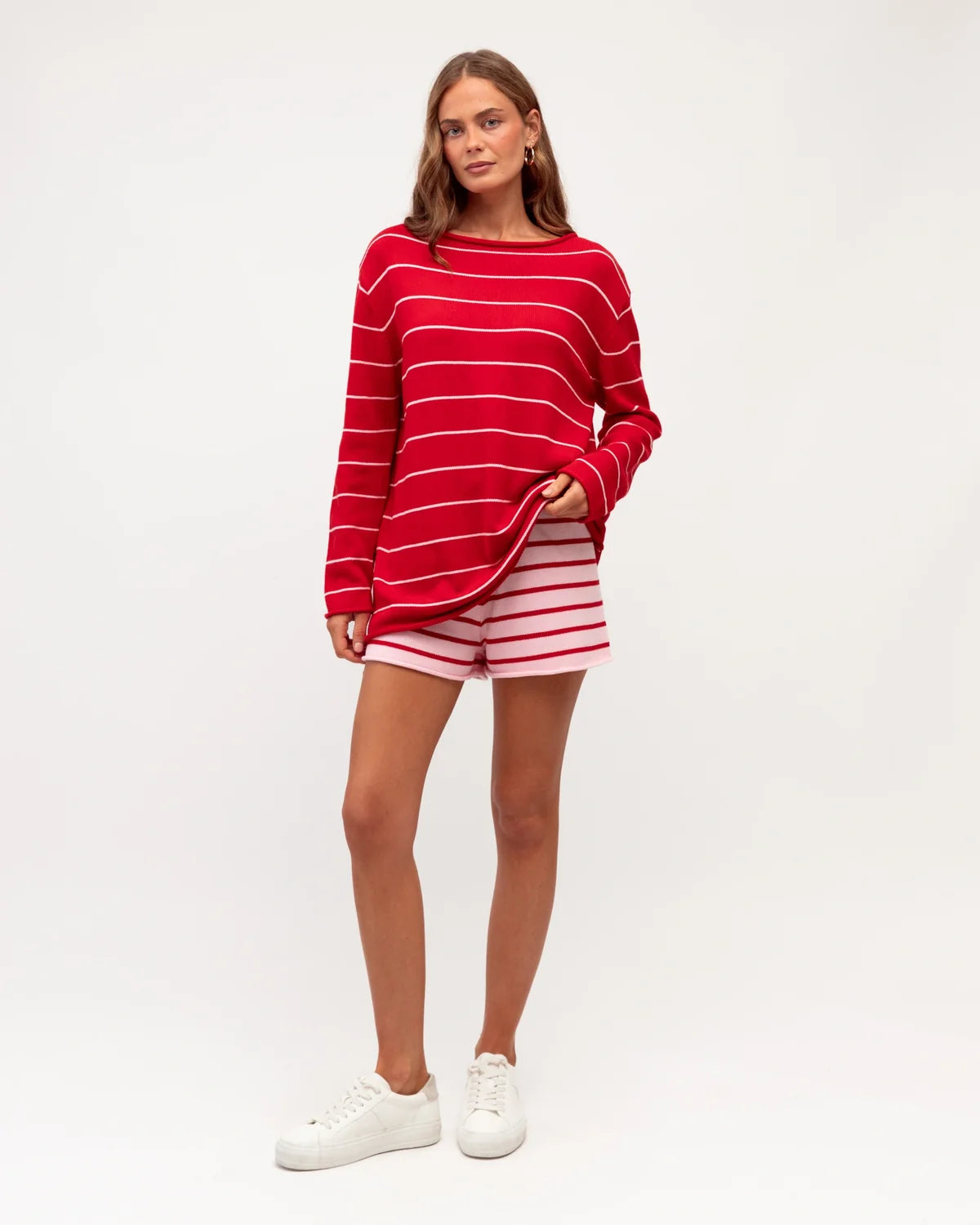 The Sweet Spot Cotton Knit Shorts