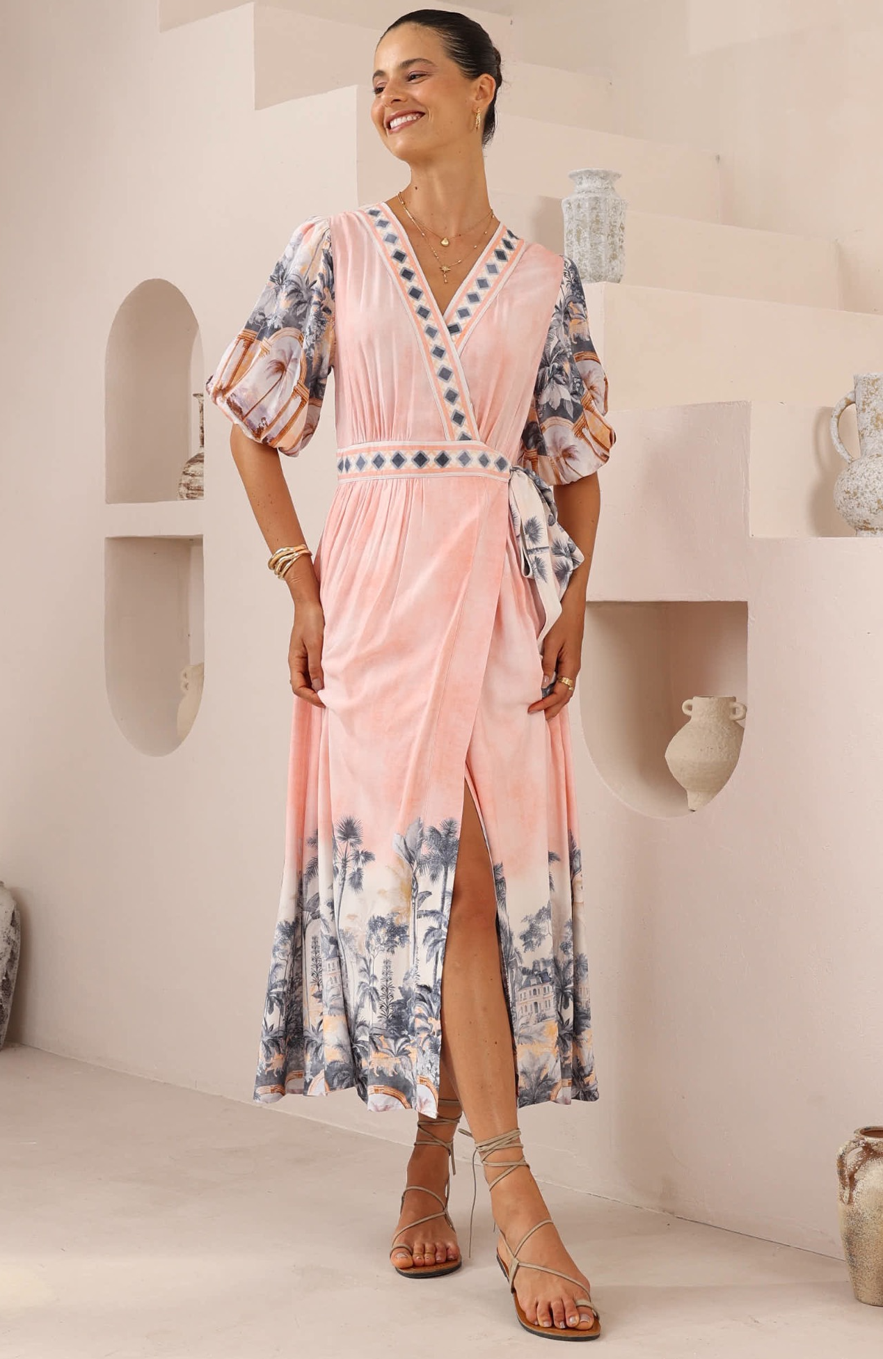 Peachy Sunsets Maxi