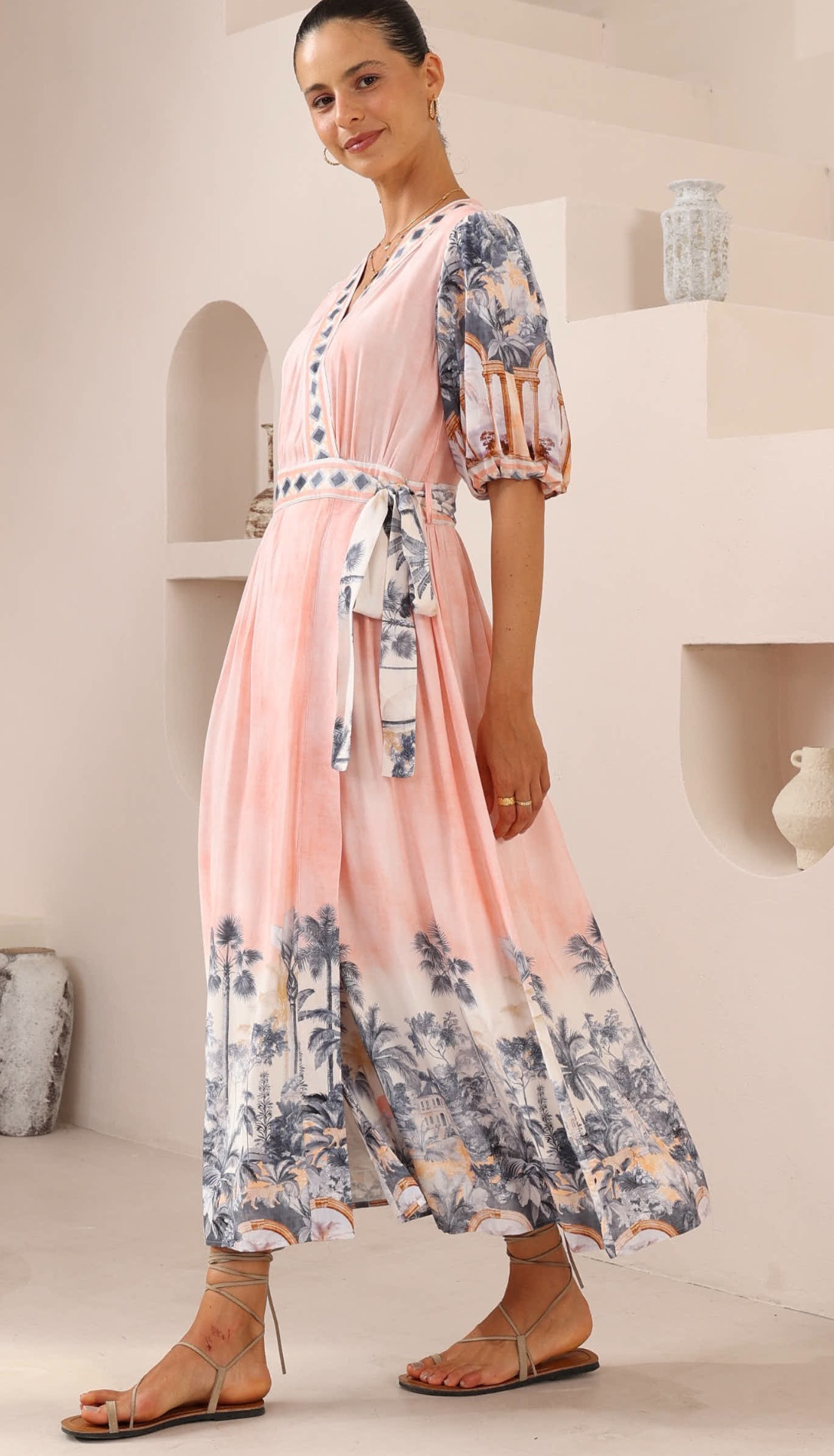 Peachy Sunsets Maxi