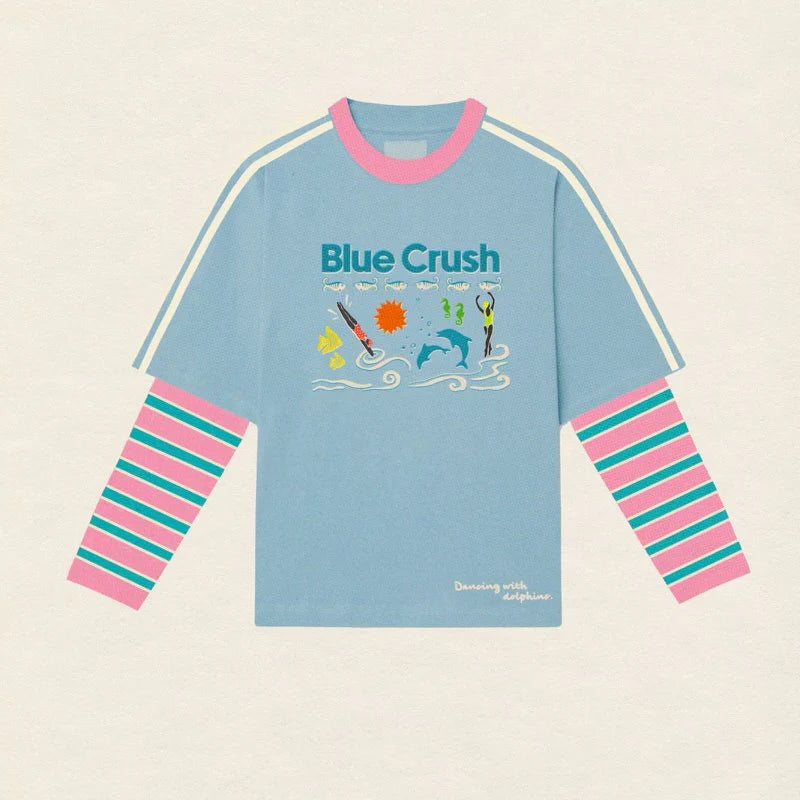 Blue Crush Layered Tee