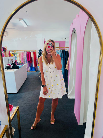 Main Squeeze Denim Mini Dress